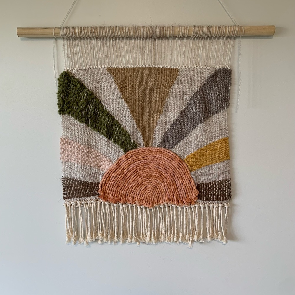 Handmade Large Boho Woven Tapestry